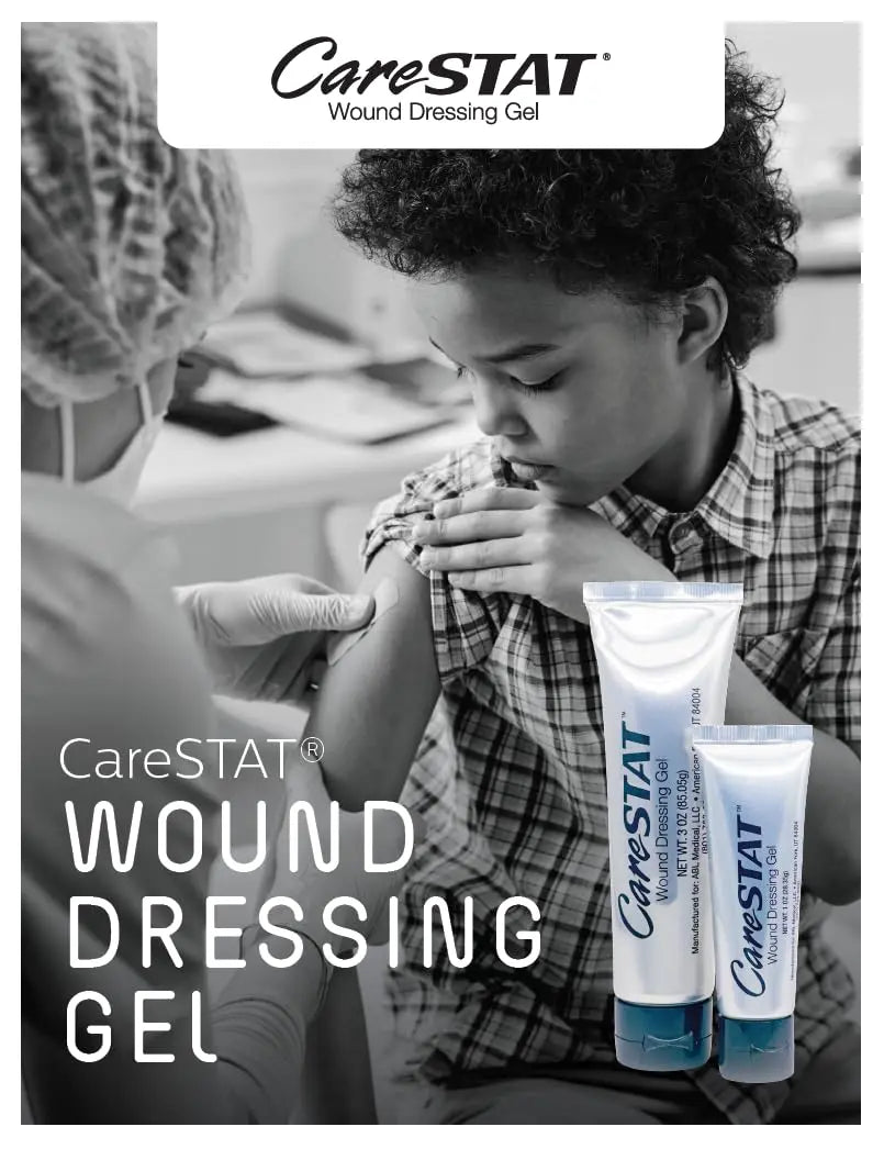 CareSTAT First Aid Kit Gel | 32 PPM Silver Healing Wound Dressing Solution | SilverSol Ag₄ CareSTAT Au supplements