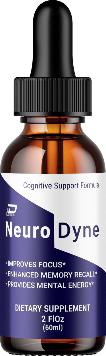 Neurodyne Liquid Drops – Neuro Dyne Natural Liquid Dietary Natural Blend Supplement (1 Pack – 1 Month Supply) Indelo Au supplements