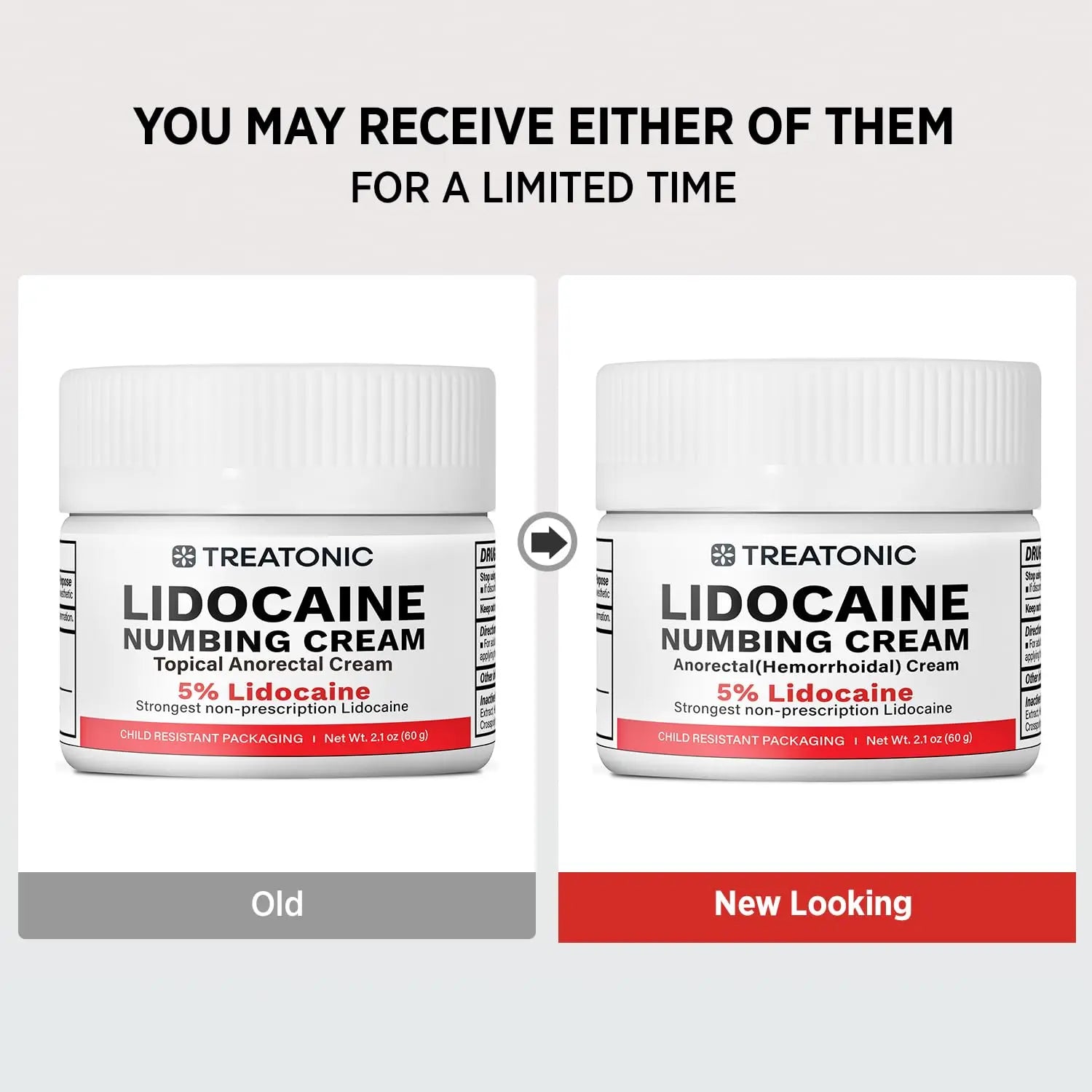 5% Lidocaine Topical Numbing Cream: Maximum Strength Topical Anesthetic Numb Cream for Pain Relief, Itching, Burning, Soreness, Hemorrhoid - Fast Acting & Long Lasting Numbing Formulation - 2.1 oz Treatonic Au supplements