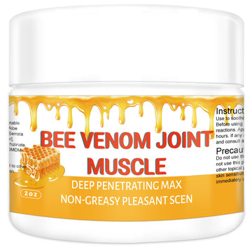 MRBOOHINET Organic Bee Venom Therapy Serum, Professional Joint & Muscle & Bone Release Cream - 24 Hour Soothing Effective Release for Back, Neck, Hand, Foot, Knee, Muscle, Shoulder, Hip, Nerve MRBOOHINET Au supplements