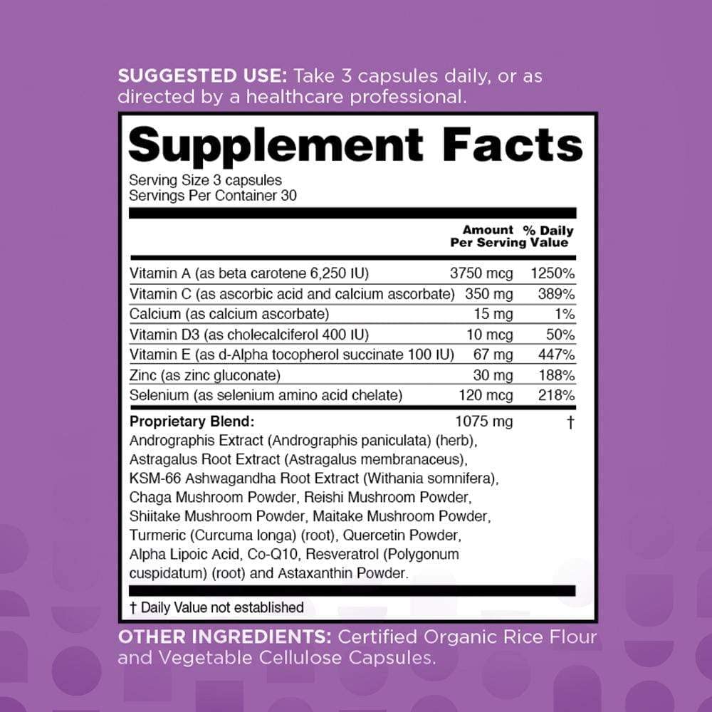 nbpure Immune+ Daily Immune System Supplement Boost, Immunity Supplement, 90 Count nbpure Au supplements