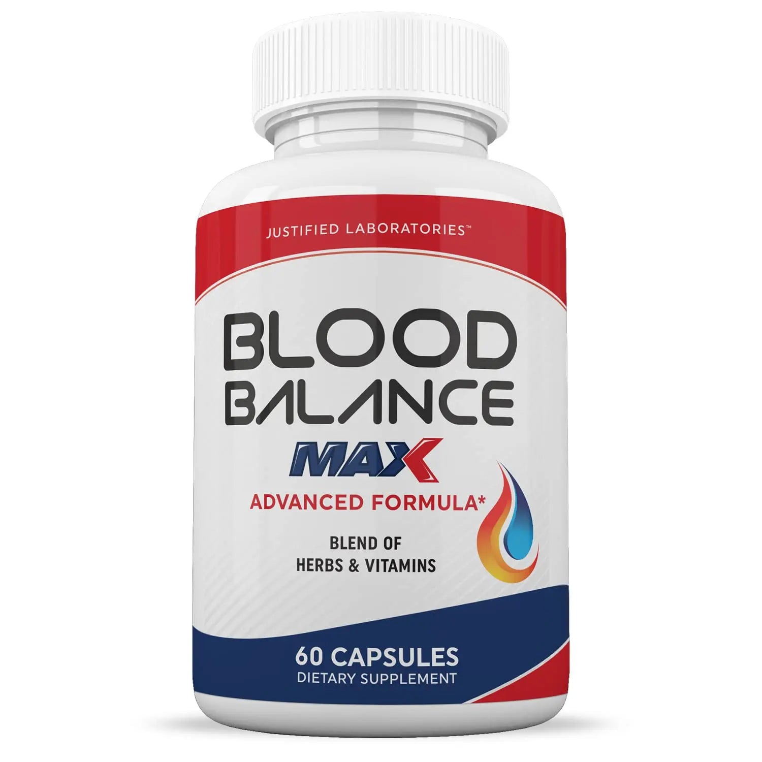 Justified Laboratories (2 Pack Blood Balance Max 1295MG Formula Supplement Pills Justified Laboratories Au supplements