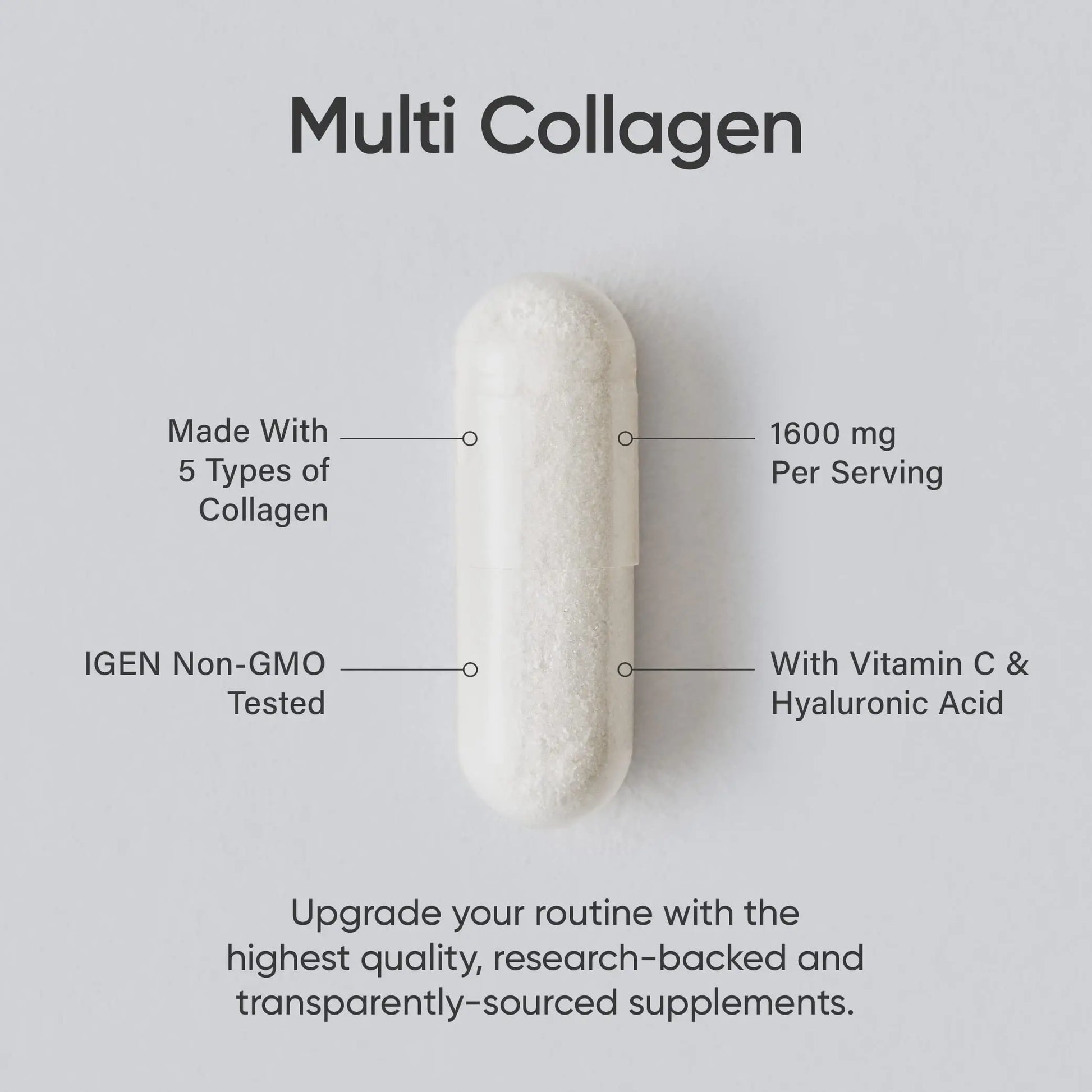 Sports Research Multi Collagen Pills (Type I, II, III, V, X) Hydrolyzed Collagen Peptides Sports Research Au supplements