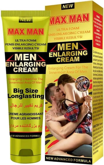 Male Enlargemenet Cream, Men Private Part Enalrgement Essential Cream Men's Energy Screum Larger FunDiscount shop Au supplements