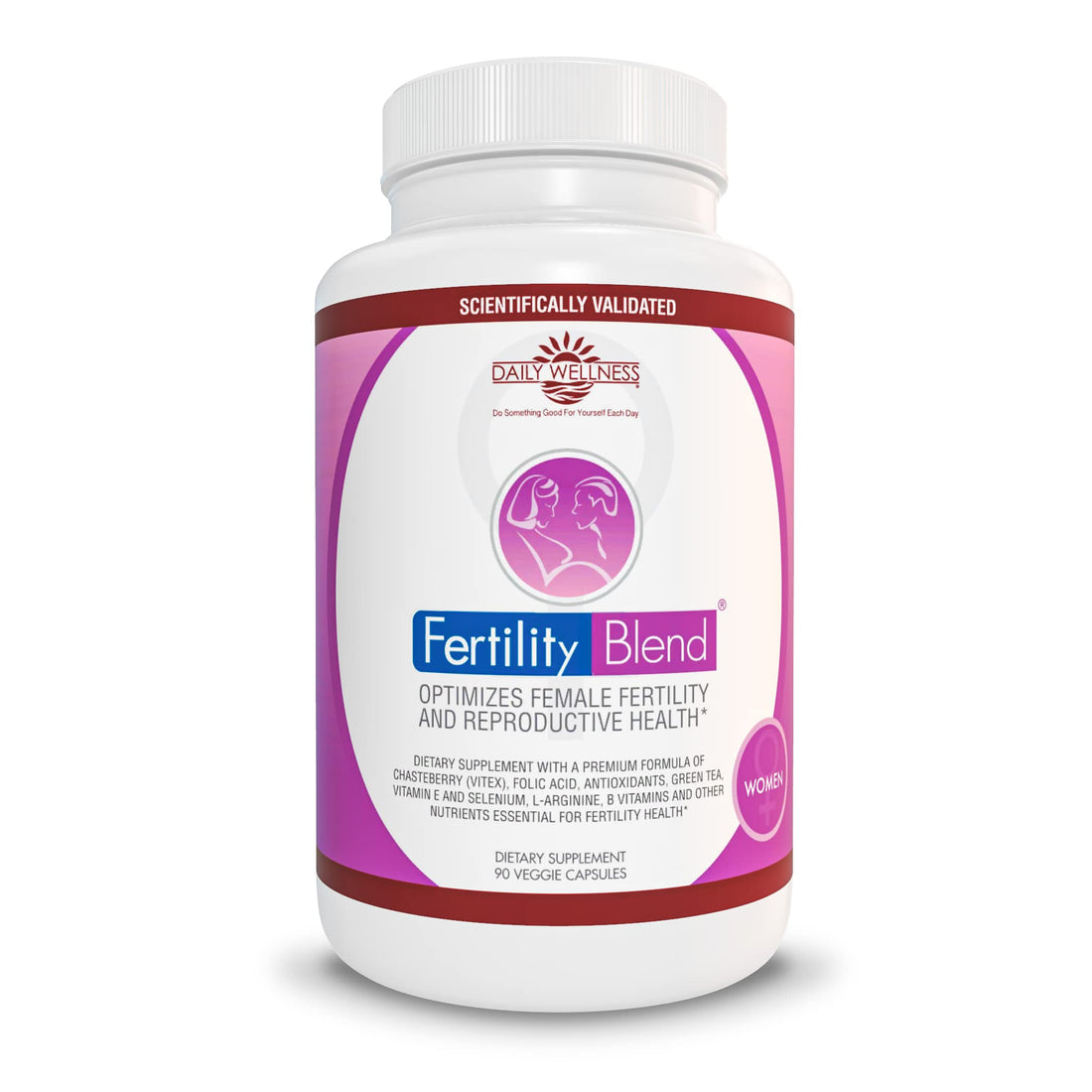 Daily Wellness Fertility Blend for Women - Fertility Supplements for Women, Conception Fertility Prenatal Vitamins, Trying to Conceive Progesterone Supplements, Cycle Support Conception Pills - 1 Pack Fertility Blend Au supplements