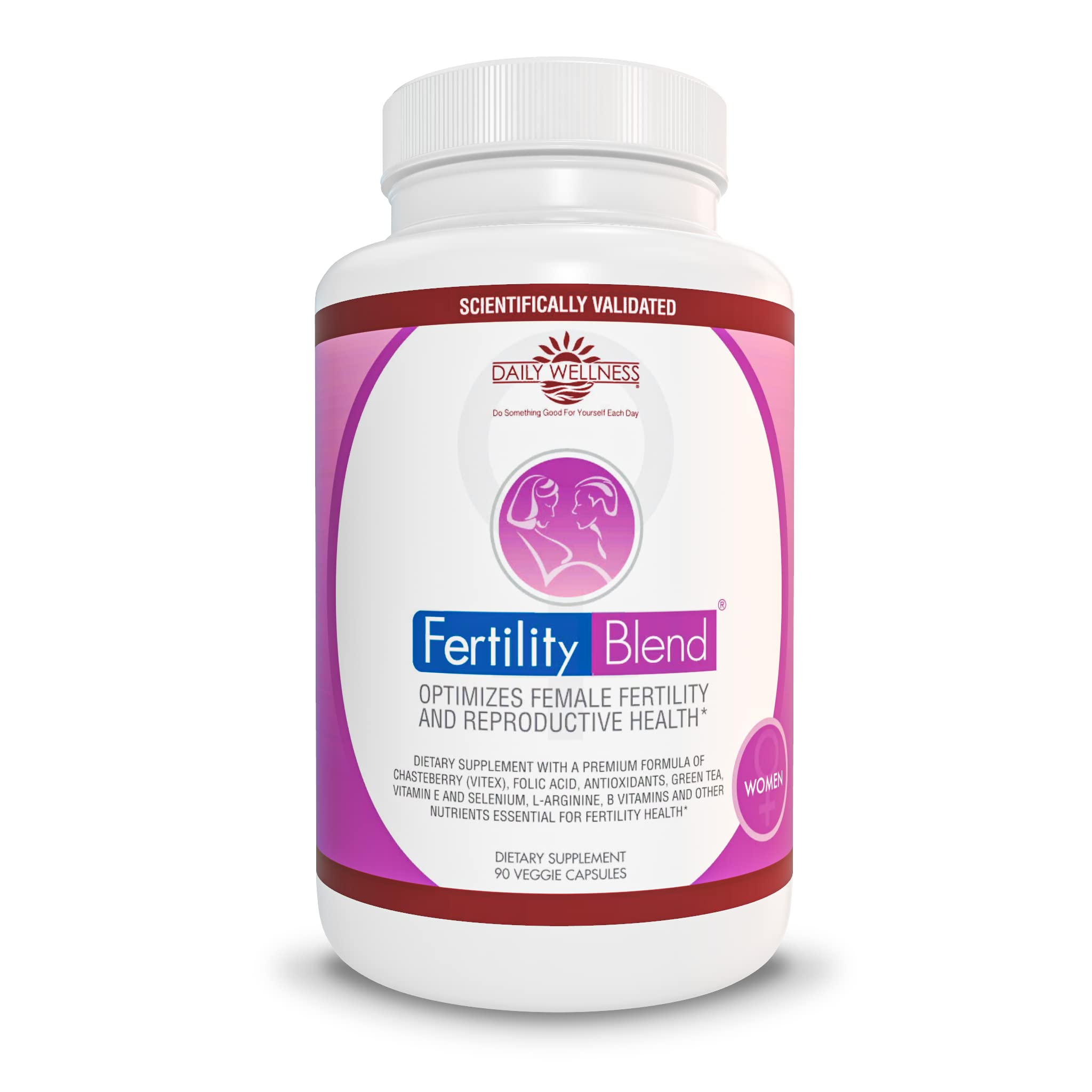 Daily Wellness Fertility Blend for Women - Fertility Supplements for Women, Conception Fertility Prenatal Vitamins, Trying to Conceive Progesterone Supplements, Cycle Support Conception Pills - 1 Pack Fertility Blend Au supplements