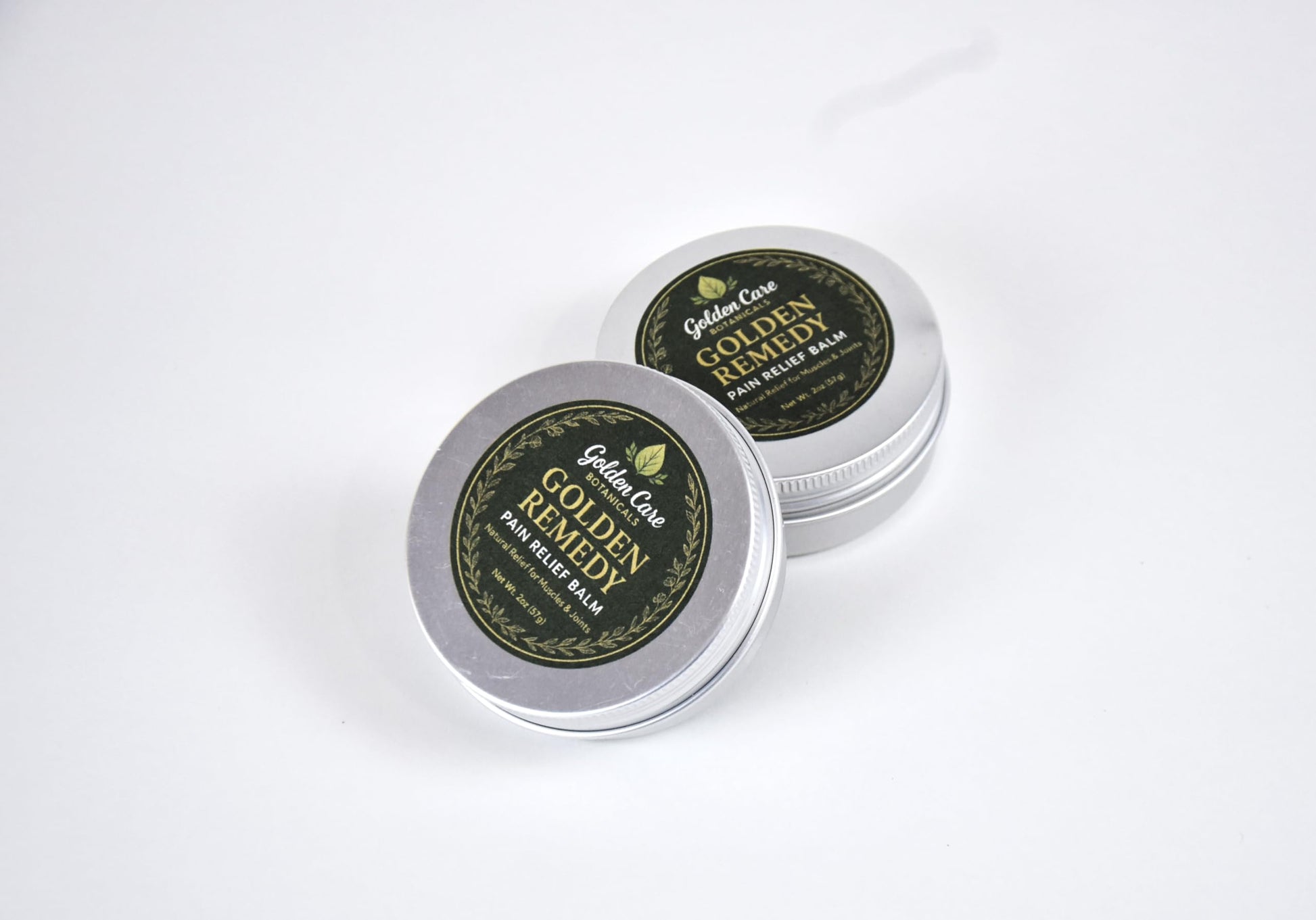 Golden Remedy Pain Balm - Topical Analgesic with Menthol & Camphor - Fast Acting Cooling Formula Golden Care Botanicals Au supplements