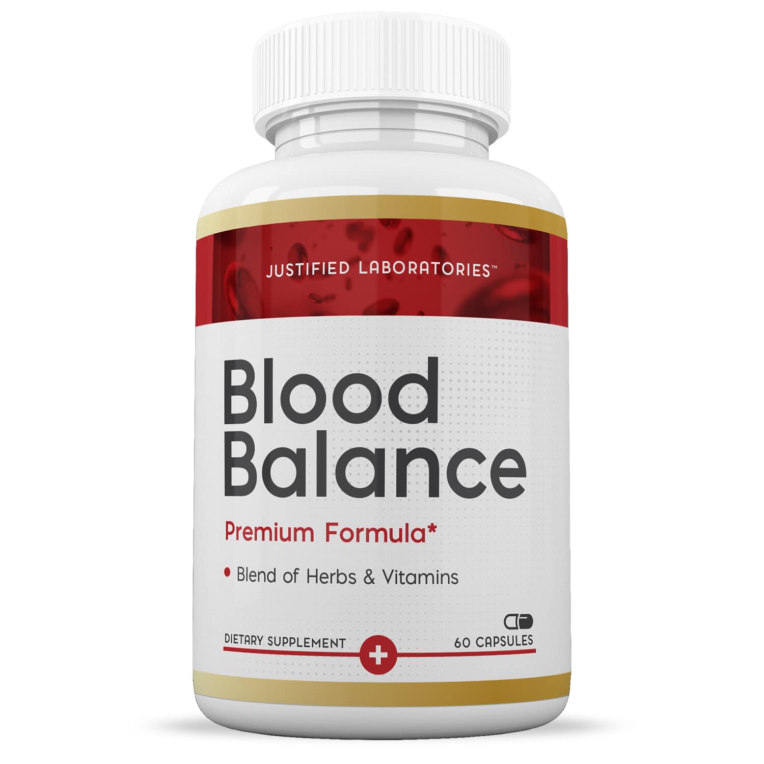 (2 Pack) Blood Balance Advanced Formula 688MG Supplement Pills 120 Capsules Justified Laboratories Au supplements