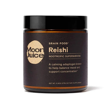 Reishi by Moon Juice - Organic Reishi Mushroom Powder Extract (700mg 1,3 and 1,6 Beta-Glucans per Serving) - Supports Mood, Concentration & Healthy Immune System - Vegan, Non-GMO (1.3oz) Moon Juice Au supplements