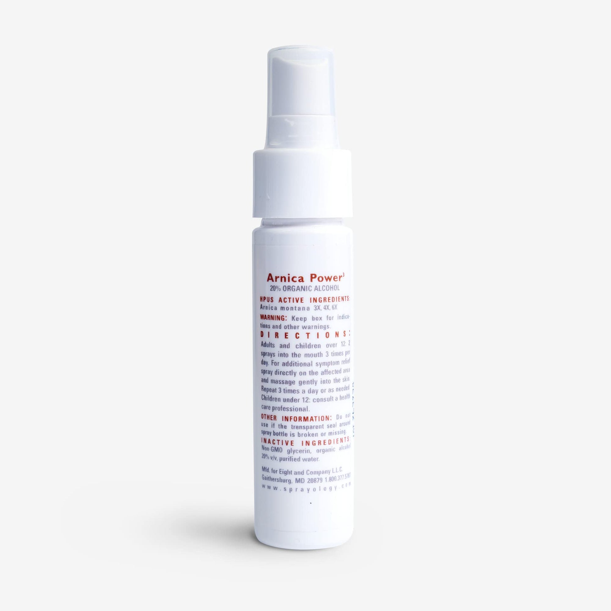 Sprayology Arnica Power - Homeopathic Oral Spray to Alleviate Muscle and Joint Discomfort | Vegan | Gluten-Free | All Natural | Lactose Free | Vegan | 30 Day Supply (1.38 fl oz) Sprayology Au supplements