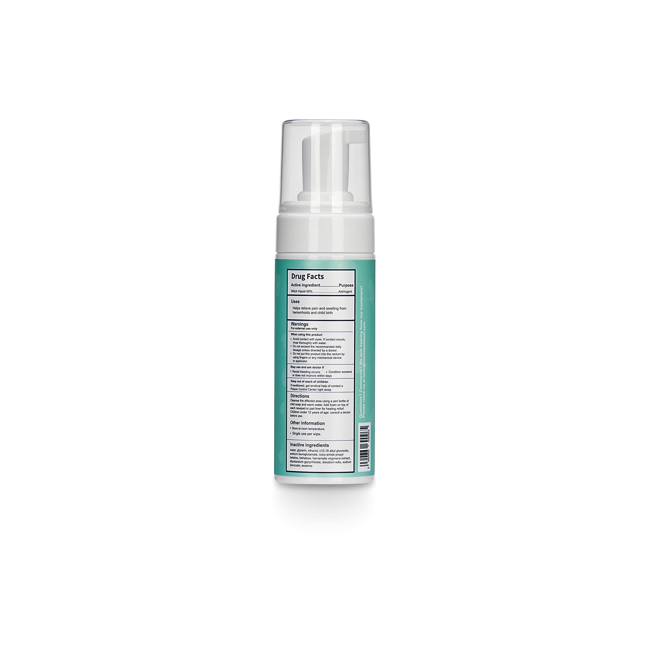 Witch Hazel Spray | Perineal Spray Postpartum Essentials Foam | Postpartum Spray - Perineal Healing Foam for Post Partum Care and Recovery an Essential for Labor (2 Pack) Mama & Wish Au supplements