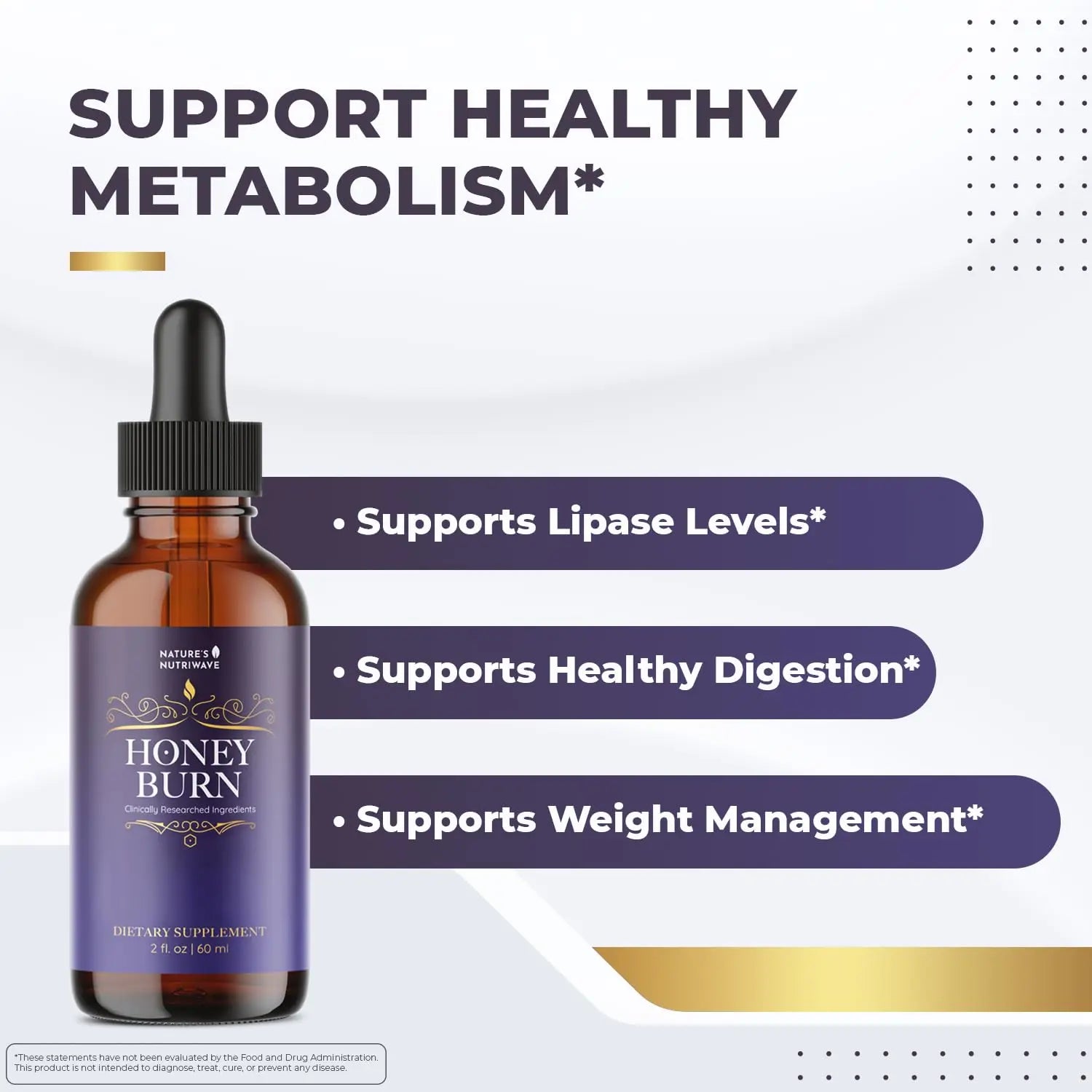 HoneyBurn Purple Honey – Natural Daily Supplement with 11 Plant & Bee-Based Ingredients – Supports Healthy Digestion & Balanced Body Routine – 60 ml, 30 Servings, 1 Month Supply Nature’s NutriWave Au supplements