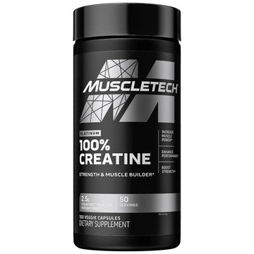MuscleTech Platinum 100% Creatine Pills | Creatine Monohydrate Pill| | Muscle Recovery MuscleTech Au supplements