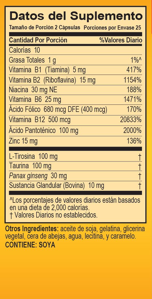 Super Macho Dietary Supplement with High Potency Zinc & 7 B Vitamins, No Preservatives, Sugar or Caffeine, Made in USA, 50 Softgels (3 Pack) Super Macho Au supplements