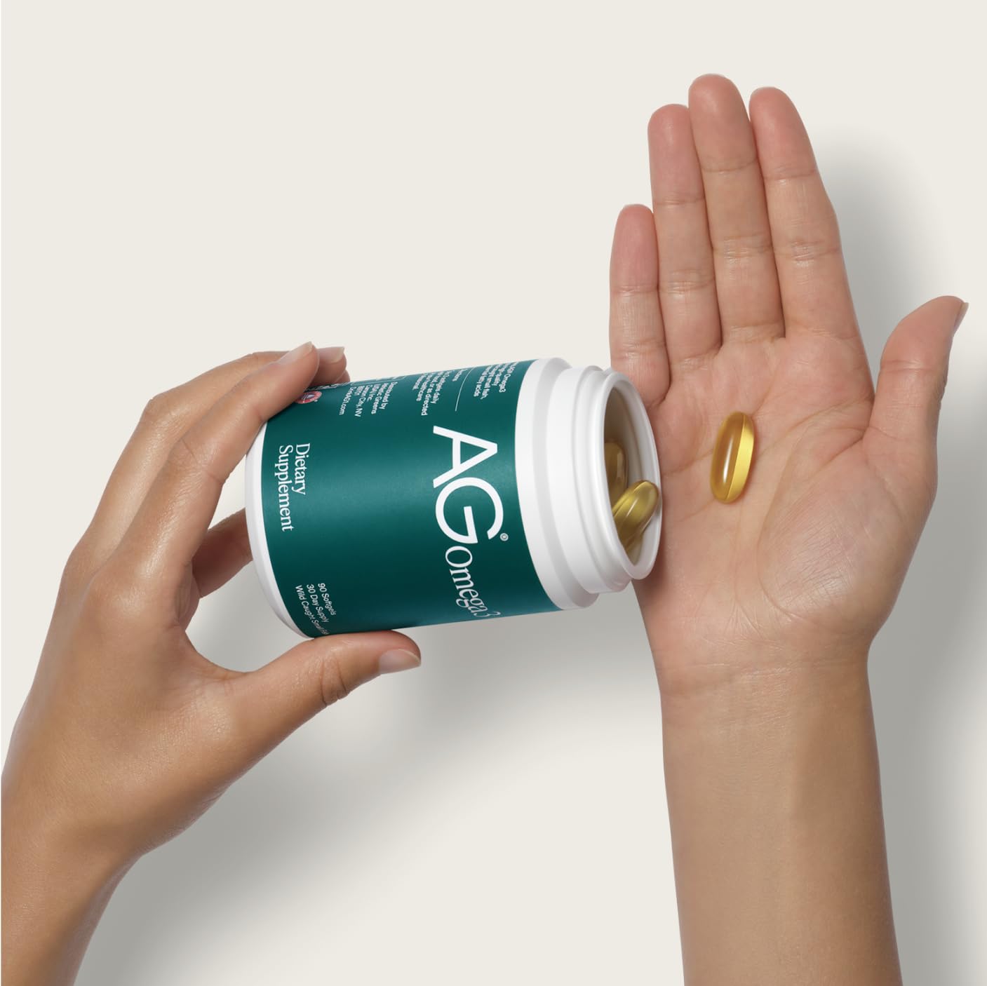 AG1 Omega 3 Fish Oil Softgels – 2000mg EPA & DHA from Wild-Caught Fish, Supports Heart, Brain & Joint Health | 90 Capsules | Athletic Greens Supplement AG1 Au supplements