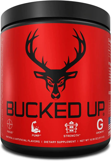 Bucked Up Pre Workout 6 Grams Citrulline, 2 Grams Beta Alanine, and 3 Other Registered Bucked Up Au supplements