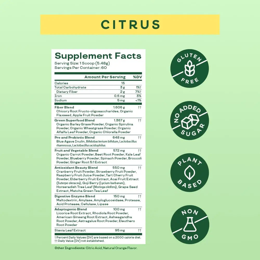 Bloom Nutrition Greens and Superfoods Powder for Digestive Health, Greens Powder Bloom Nutrition Au supplements