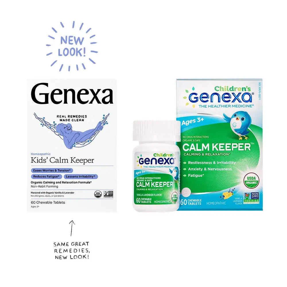 Genexa Kid's Calm Keeper Stress Relief for Kids | Relaxation Aid for Children - Certified Genexa Au supplements