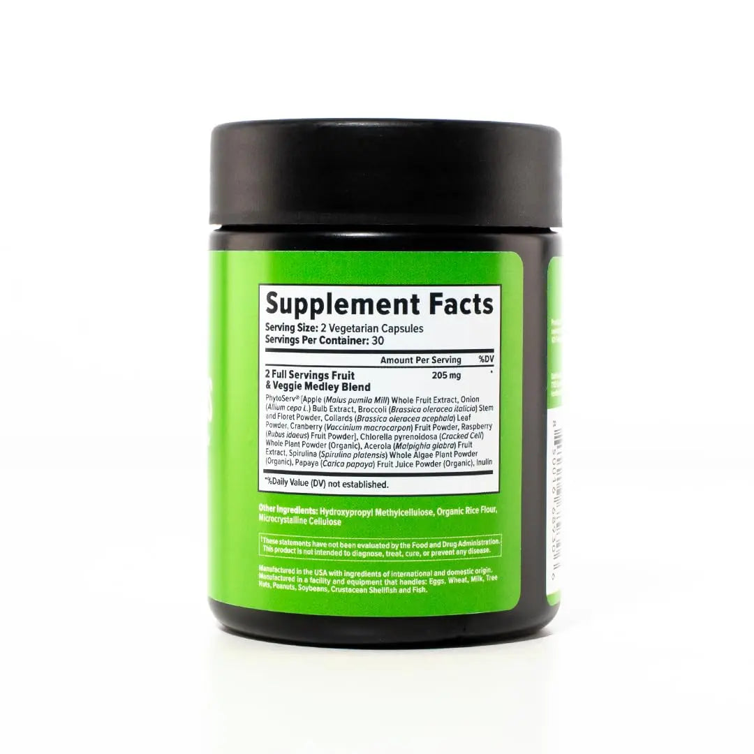 InnoSupps Full Spectrum Reds & Greens | PhytoServ, 2 Servings of Fruits + Veggies Per InnoSupps Au supplements
