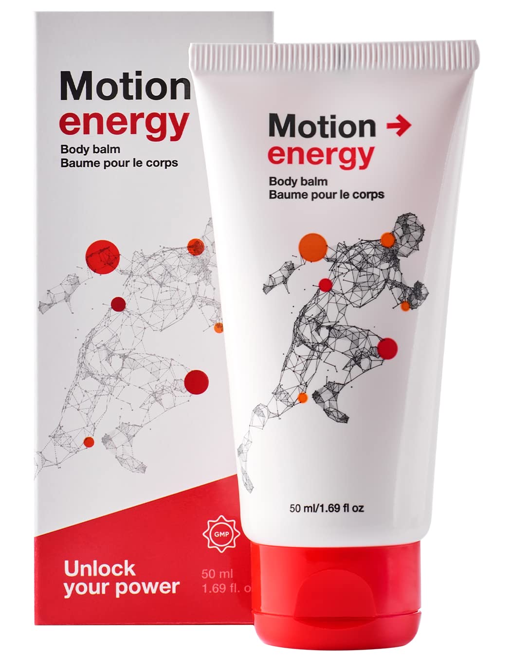 Motion Energy - Body Balm | Eucalyptus, Rosemary, Cinnamon Essential Oils & Ginger | 50 ml | 5 Pack Motion Energy Au supplements