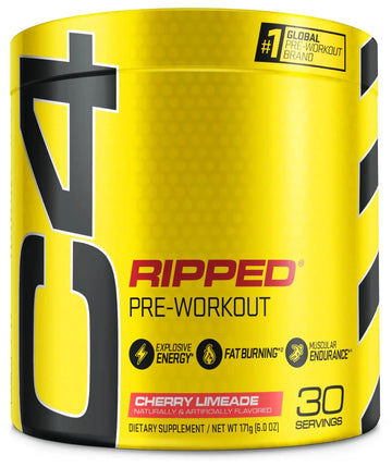 Cellucor C4 Ripped Pre Workout Powder Cherry Limeade | Creatine Free + Sugar Free Cellucor Au supplements