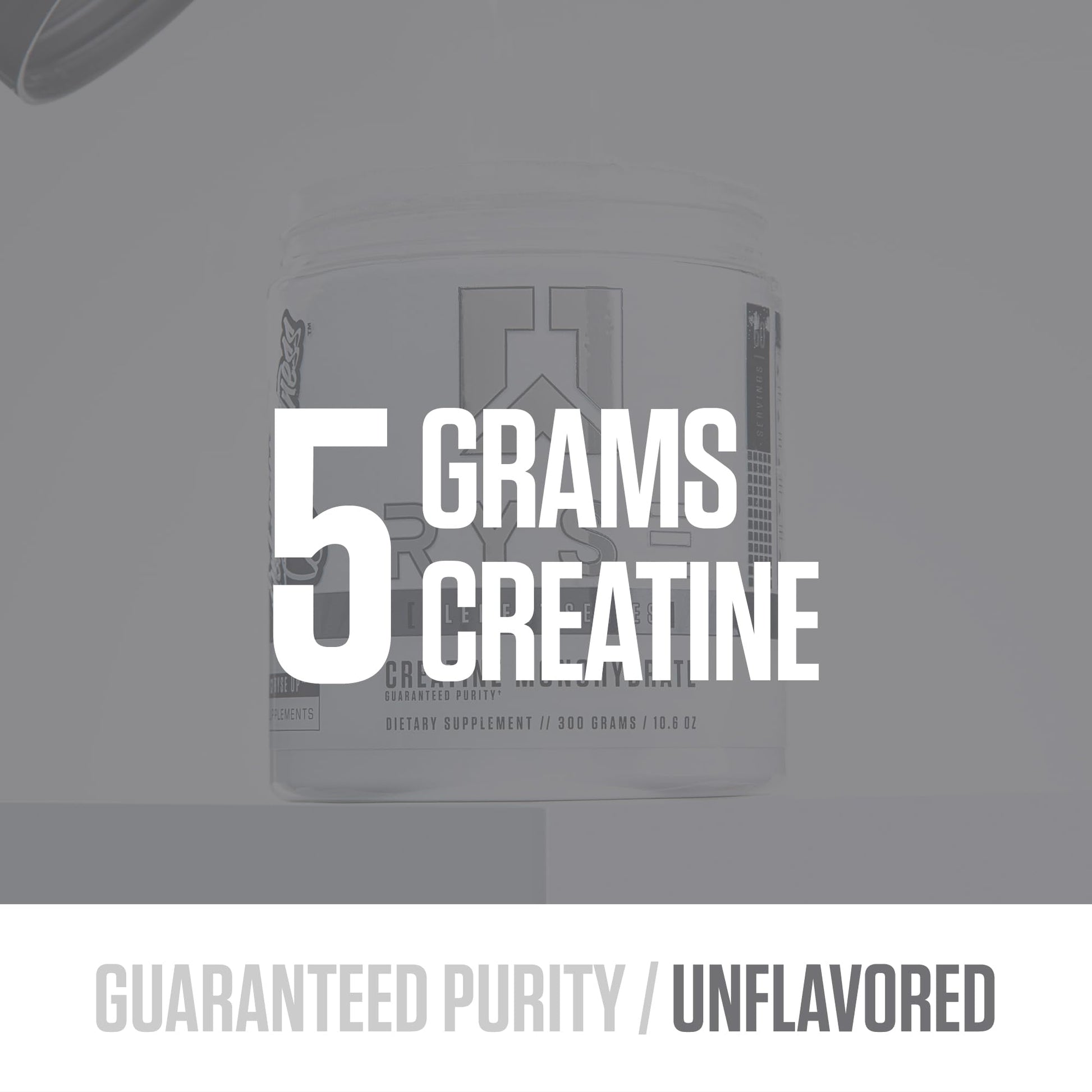 RYSE Creatine Monohydrate Powder - Unflavored - Supports Men & Women Lean Muscle Growth, Strength, Power, and Endurance - Helps Reduce Fatigue and Improve Workout Recovery - 100 Servings. RYSE Up Supplements Au supplements