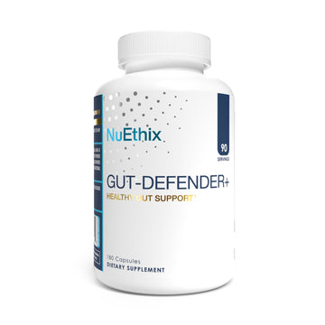NuEthix Formulations Gut Defender+ Microbiome Balance Dietary Supplement, 180 Capsules, 90 Servings NuEthix Formulations Au supplements