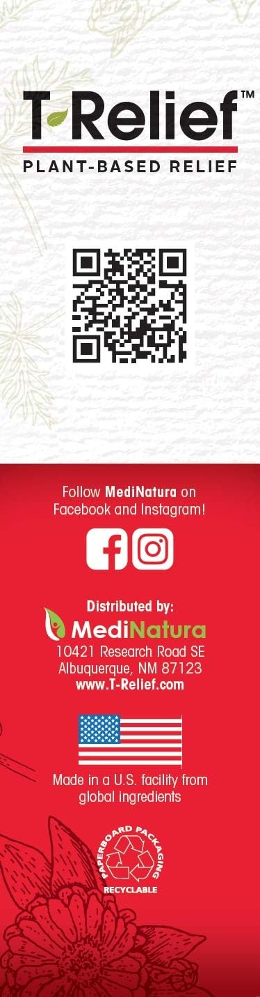 MediNatura T-Relief Extra Strength Discomfort Relief Gel-Extra-Strength Arnica Gel for Fast-Acting Relief-Supports Mobility & Body Aches-Homeopathic & Plant-Based-Paraben-Free-Non-Sticky - 2 oz MediNatura Au supplements