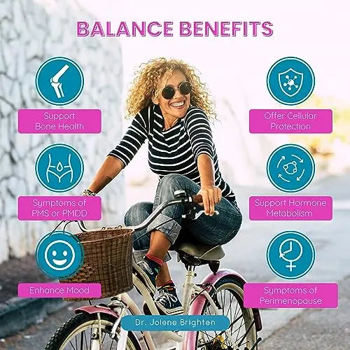 Dr. Brighten Balance - Hormone Balance for Women with Chasteberry and DIM - Targets Dr. Brighten Au supplements