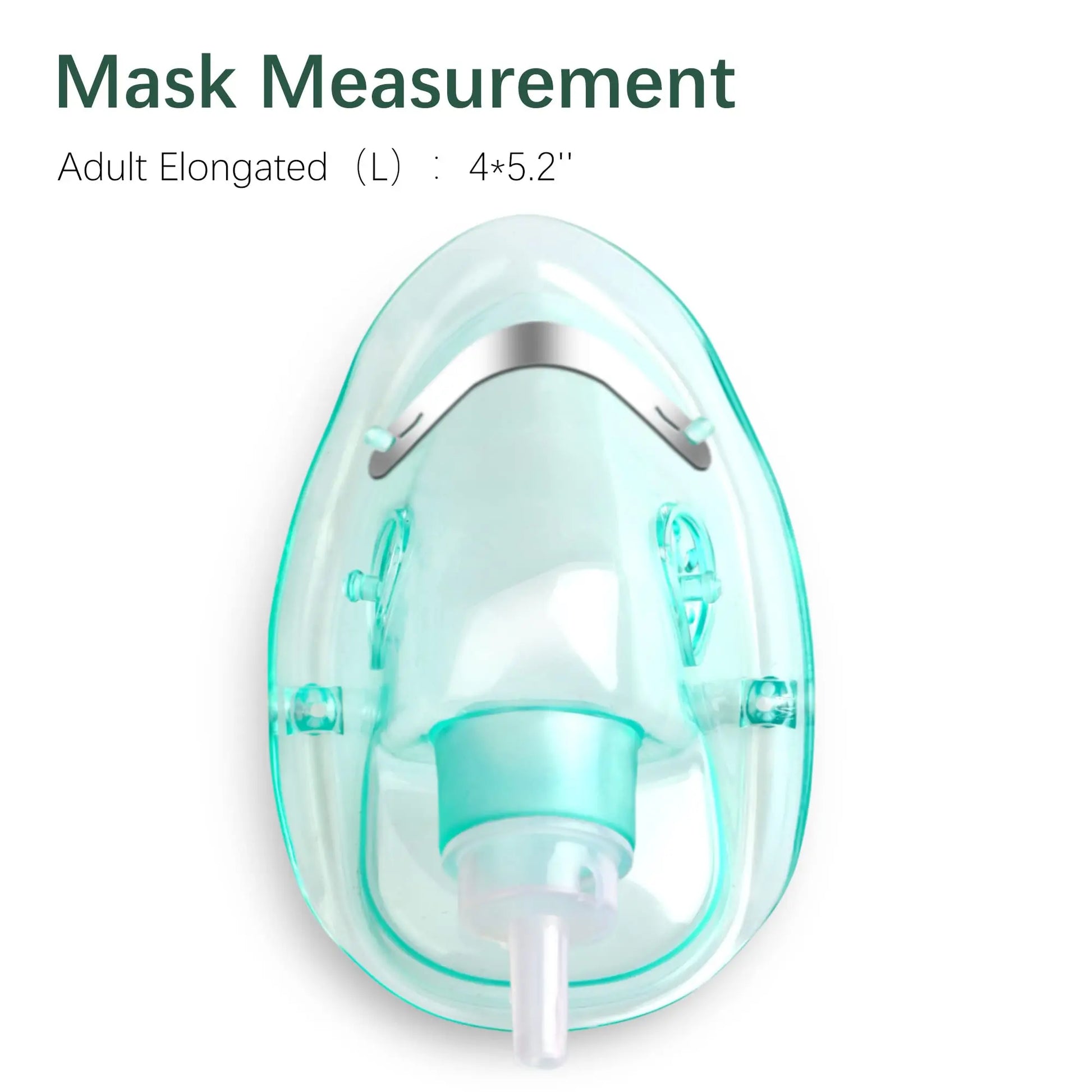 ANSNF 2 Pack Oxygen Mask for Face Adult with 6.6' Tube & Adjustable Elastic Strap - Size M+L ANSNF Au supplements