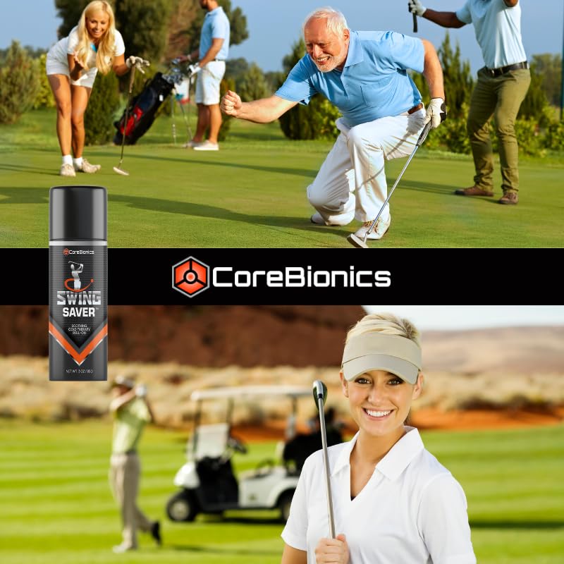CoreBionics Swing Saver Roll-On: Powerful Pain Relief for Muscles & Joints, Golf Swing Enhancer COREBIONICS Au supplements