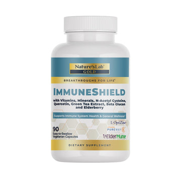 Nature's Lab Gold ImmuneShield - Supports Immune System Health & General Wellness* - 90 Capsules (30 Day Supply) Nature's Lab Au supplements