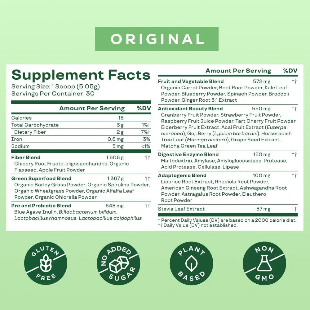 Bloom Nutrition Greens and Superfoods Powder for Digestive Health, Greens Powder Bloom Nutrition Au supplements