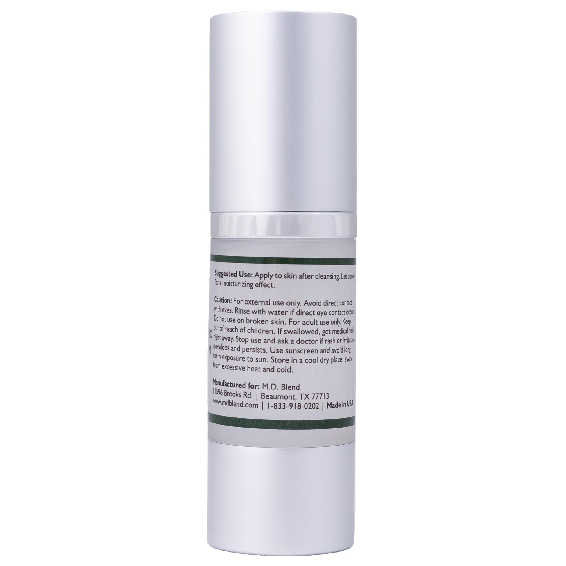 M.D. Blend Wellness Bundle with joint health supplement (120 capsules) & lightweight face hydrating hyaluronic acid serum (30 ml) featuring an airless pump, daily wellness skincare + joint support duo M.D. Blend Au supplements
