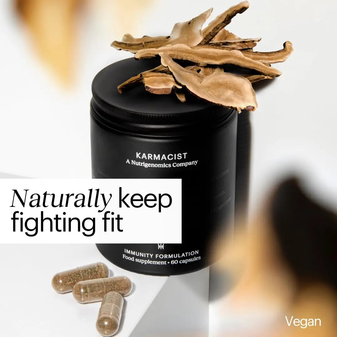 Immunity System Booster Supplement Promoting Natural Defence with Reishi & Amla Karmacist Au supplements