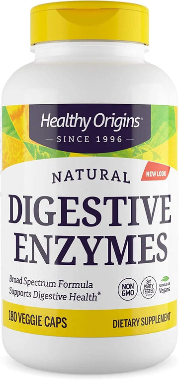 Healthy Origins Digestive Enzymes (NEC) Broad Spectrum - with Protease Healthy Origins Au supplements