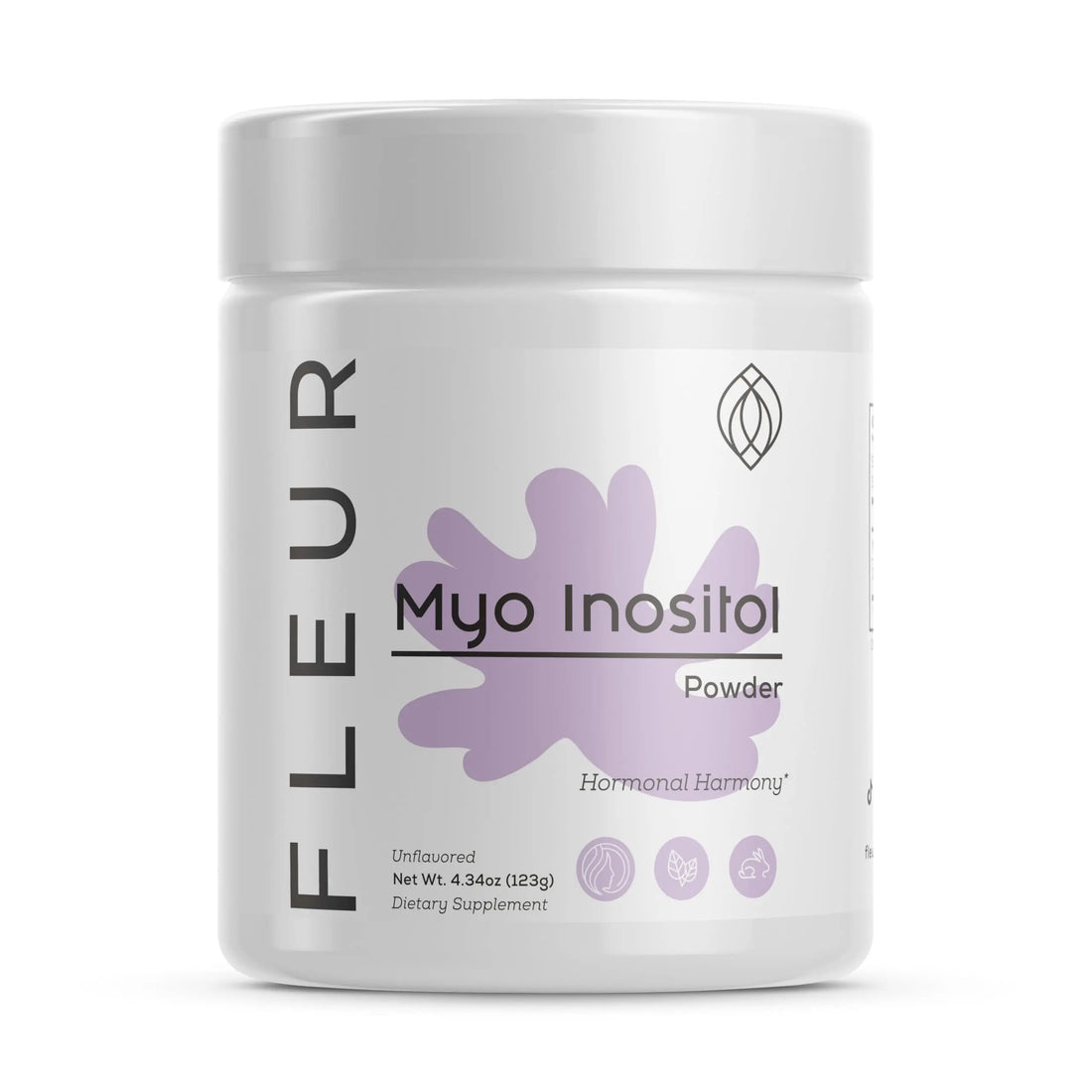 FLEUR Myo-Inositol & D-Chiro Inositol Powder, Hormone Balance and Ovarian Function FLEUR Au supplements