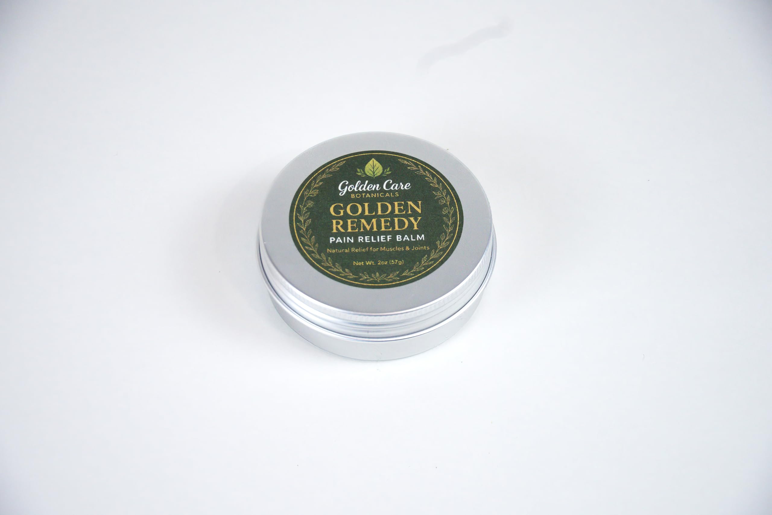 Golden Remedy Pain Balm - Topical Analgesic with Menthol & Camphor - Fast Acting Cooling Formula Golden Care Botanicals Au supplements