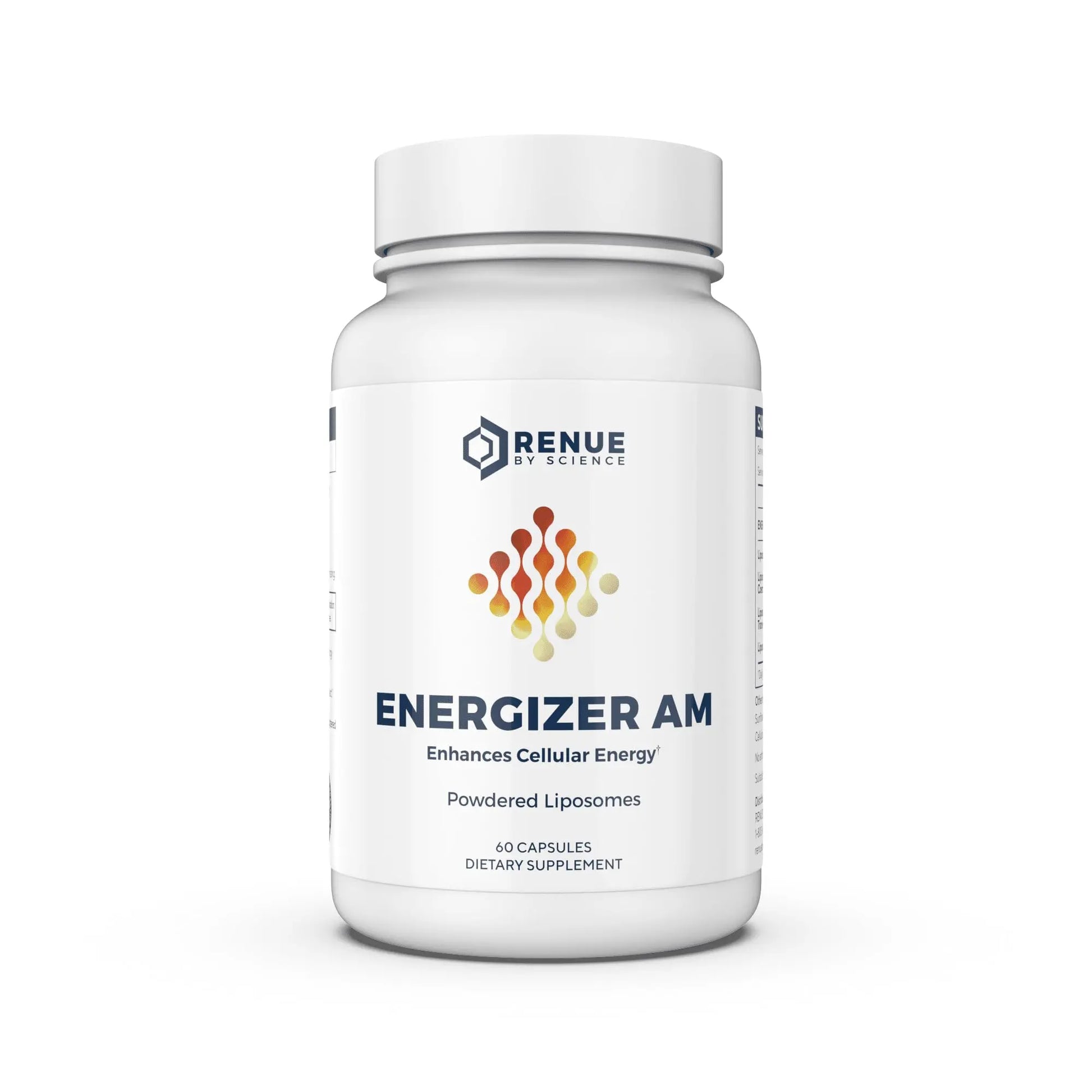 Renue By Science Energizer AM | Liposomal Resveratrol Hesperidin & Green Tea Supplement | 60 Capsules with Trans Resveratrol (65mg) Hesperidin (150mg) Green Tea Extract (35mg) - Non-GMO | Made in USA Renue By Science Au supplements