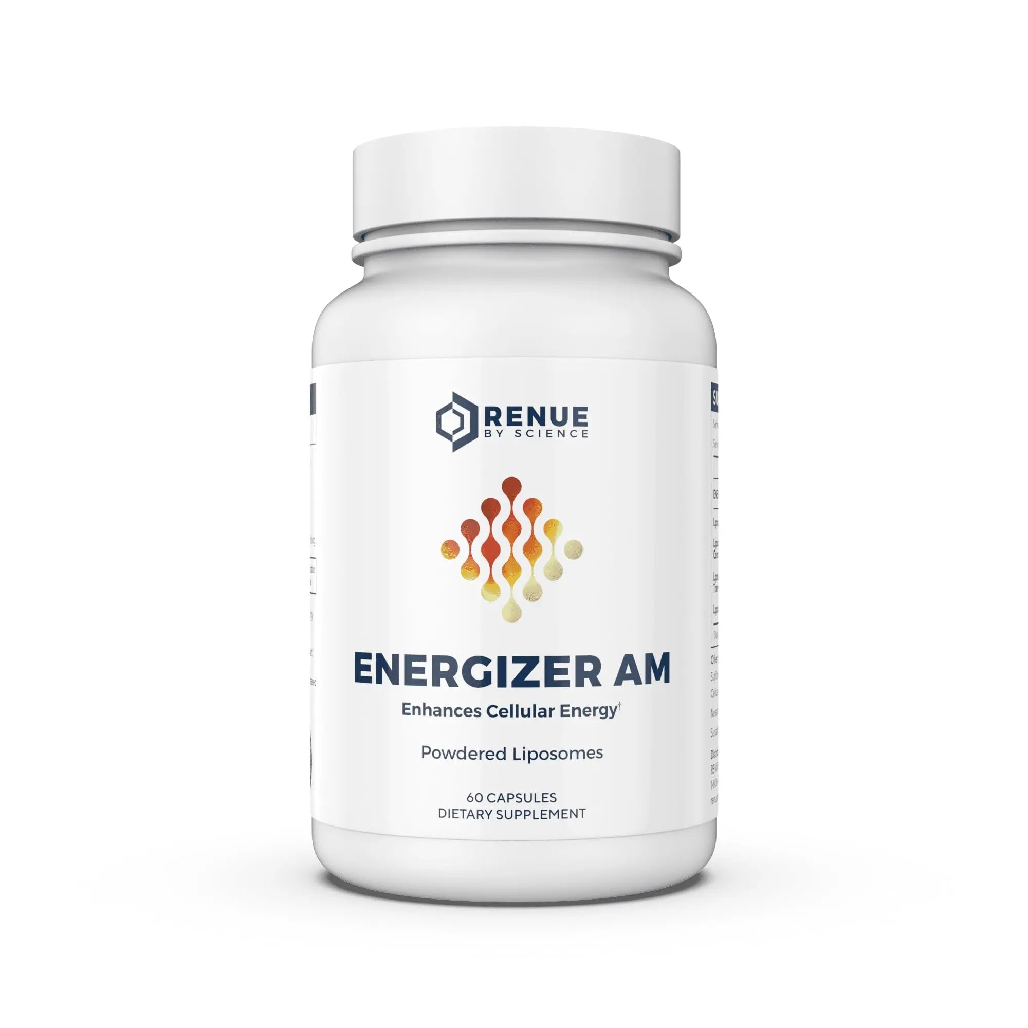 Renue By Science Energizer AM | Liposomal Resveratrol Hesperidin & Green Tea Supplement | 60 Capsules with Trans Resveratrol (65mg) Hesperidin (150mg) Green Tea Extract (35mg) - Non-GMO | Made in USA Renue By Science Au supplements