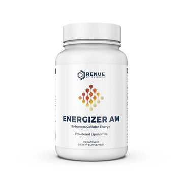 Renue By Science Energizer AM | Liposomal Resveratrol Hesperidin & Green Tea Supplement | 60 Capsules with Trans Resveratrol (65mg) Hesperidin (150mg) Green Tea Extract (35mg) - Non-GMO | Made in USA Renue By Science Au supplements