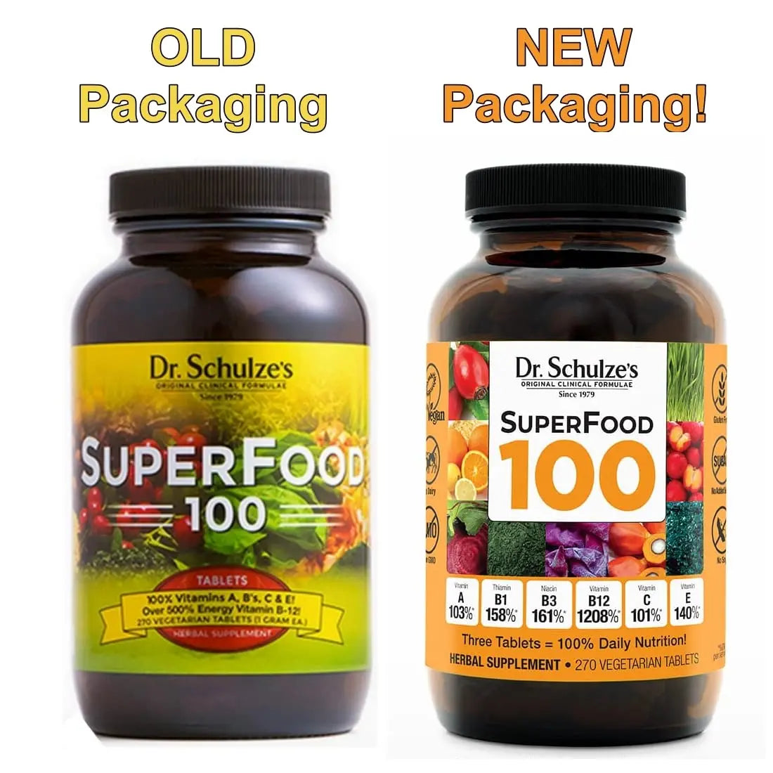 Dr. Schulze's | SuperFood 100 | Vitamin & Mineral Herbal Concentrate | Dietary Supplement Dr. Schulze's Au supplements