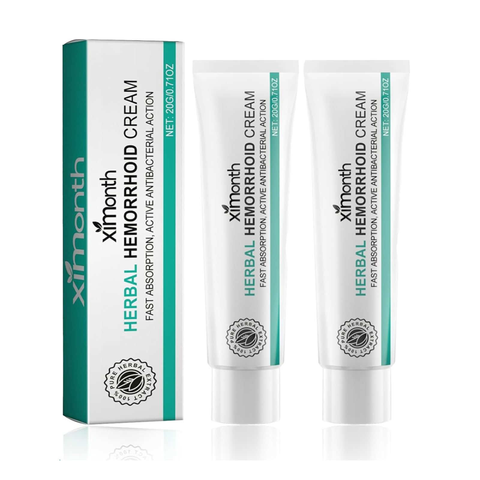 KANBHE Hemorrhoid Cream, Herbal Hemorrhoid Cream, Natural Hemorrhoid Ointment, for Men and Women Hemroid Creams (2PCS) KANBHE Au supplements