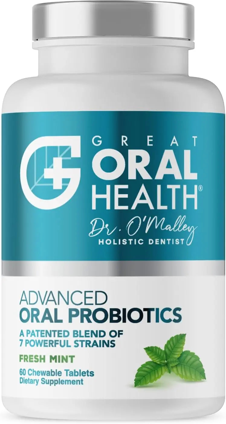 Oral Probiotics for Mouth Bad Breath Treatment for Adults: Dentist Formulat Great Oral Health Au supplements
