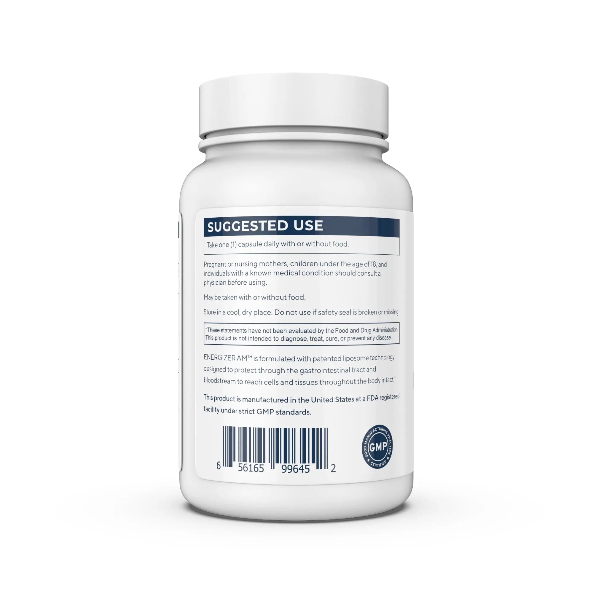 Renue By Science Energizer AM | Liposomal Resveratrol Hesperidin & Green Tea Supplement | 60 Capsules with Trans Resveratrol (65mg) Hesperidin (150mg) Green Tea Extract (35mg) - Non-GMO | Made in USA Renue By Science Au supplements