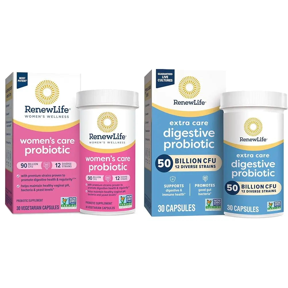 Renew Life Women's Probiotic Capsules, Supports Vaginal, Urinary, Digestive and Immune Renew Life Au supplements