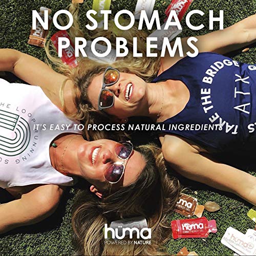 Huma Chia Energy Gel, Blueberries, 12 Gels - Premier Sports Nutrition HÜMA CHIA ENERGY GEL Au supplements