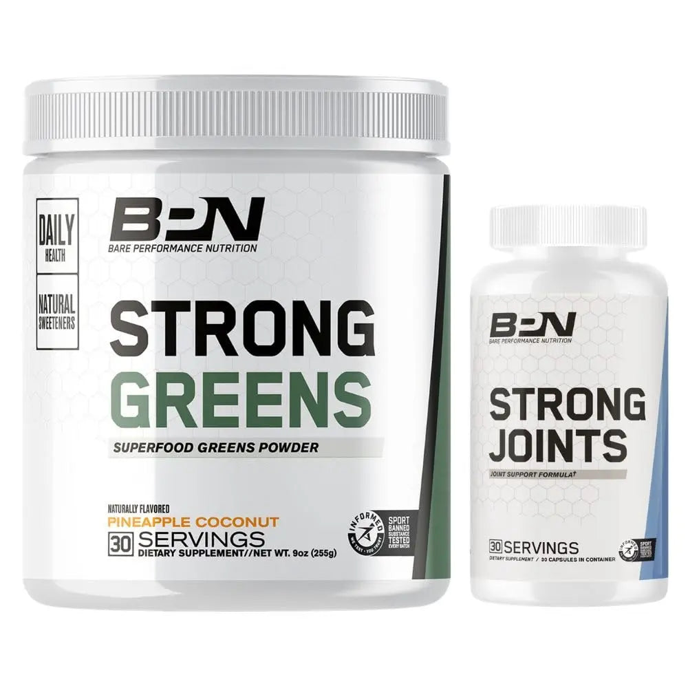 BARE PERFORMANCE NUTRITION BPN Strong Greens & Strong Joints Bundle BARE PERFORMANCE NUTRITION Au supplements
