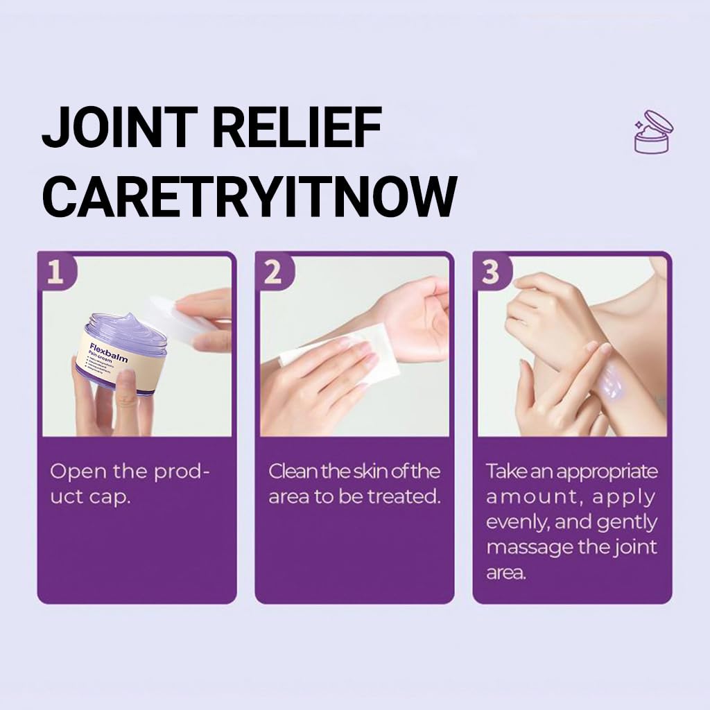Flexbalm Rapid Joint Relief Therapy Gel 2.0, 2026 New Professional Relief Soothing Massage Gel, Flexbalm Rapid Joint Relief Cream for Back, Knee, Hands, Neck, Feet, for All Skin Types (2 Bottle) dooeka Au supplements