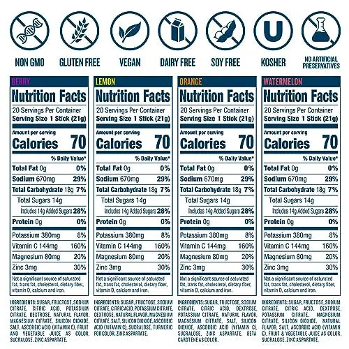 DripDrop Hydration - Electrolyte Powder Packets - Watermelon, Berry, Orange, Lemon DripDrop Au supplements